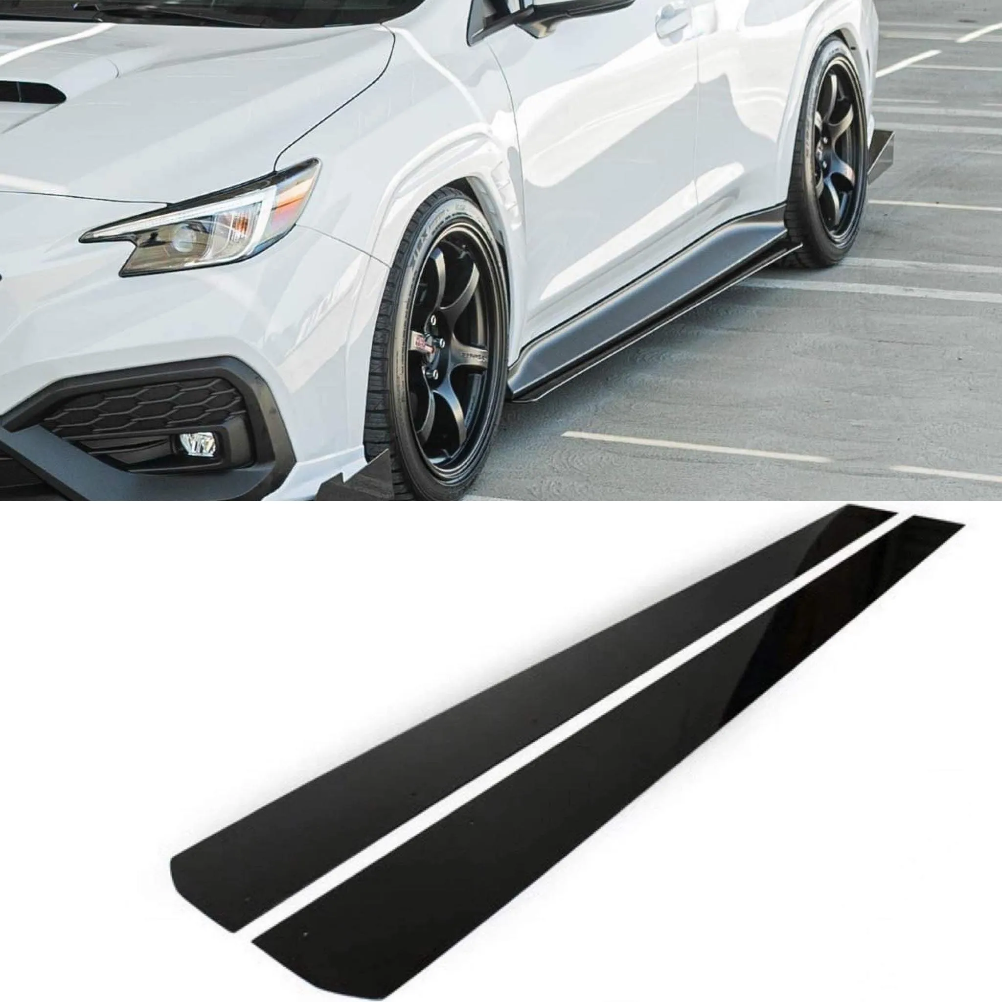 2022 - 2025 Subaru Wrx Side Skirt Extension V1