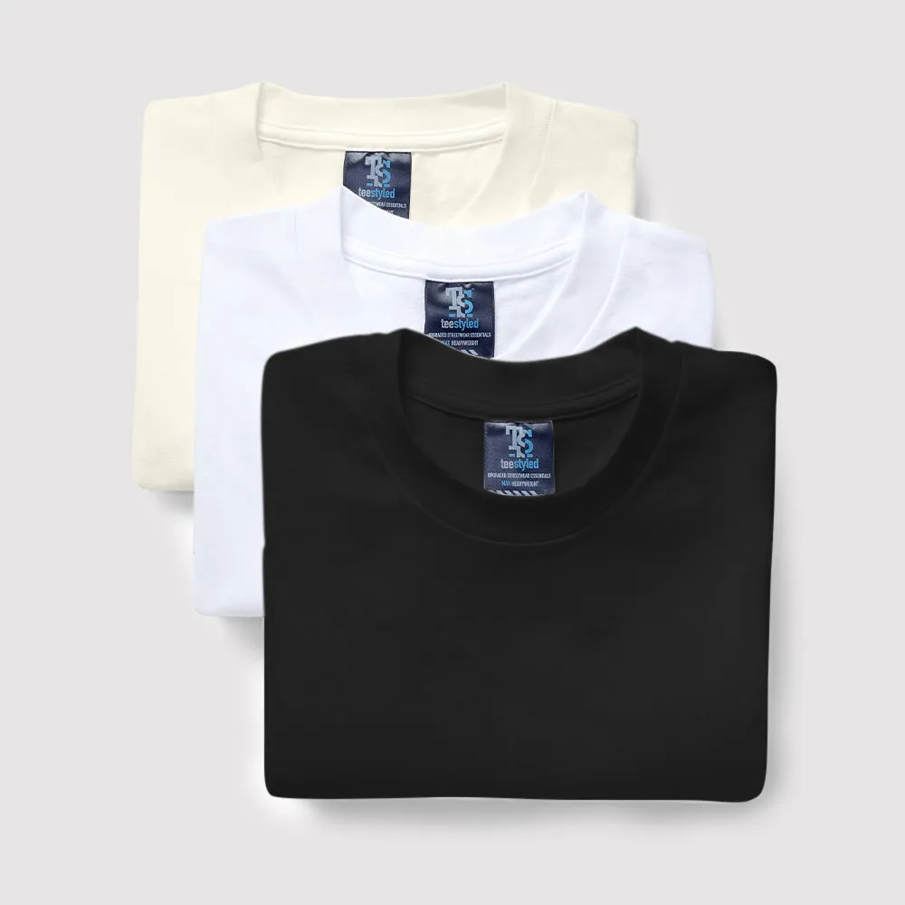 3-PACK | 9 OZ. MAX WEIGHT T-SHIRTS