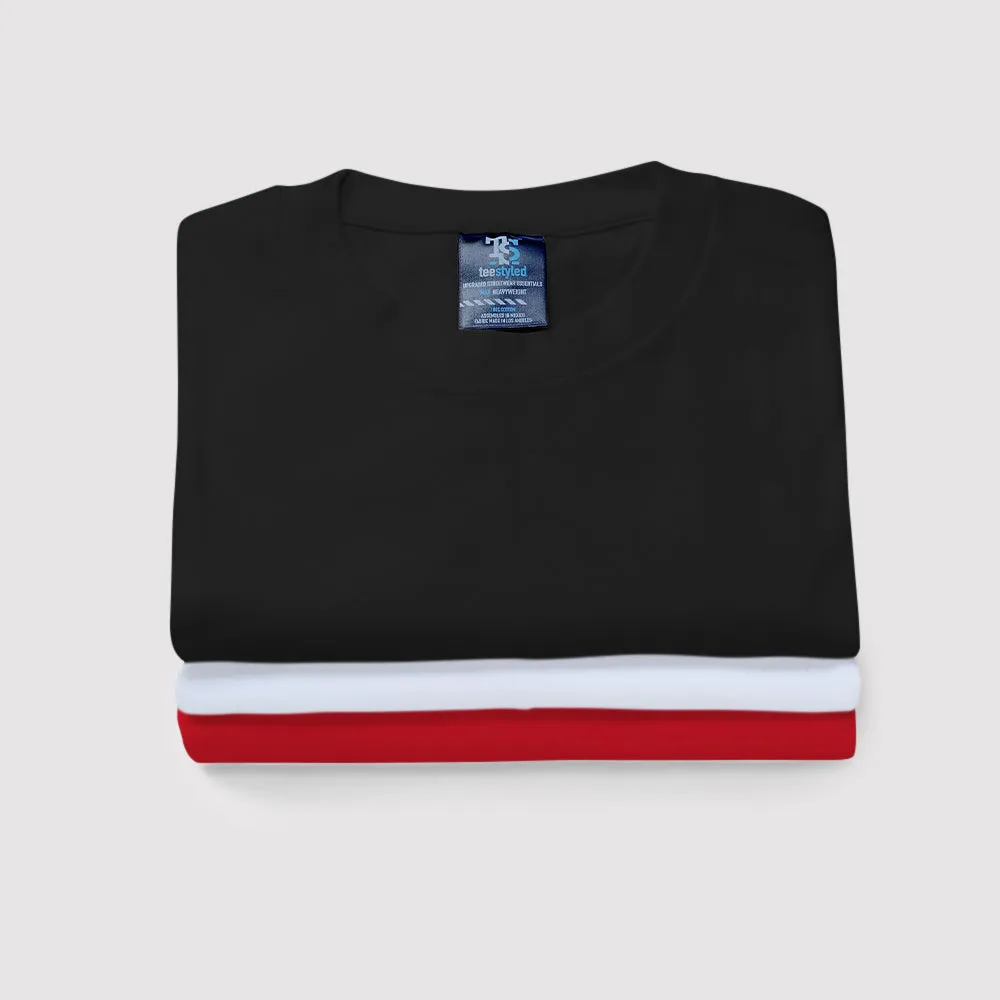 3-PACK | 9 OZ. MAX WEIGHT T-SHIRTS