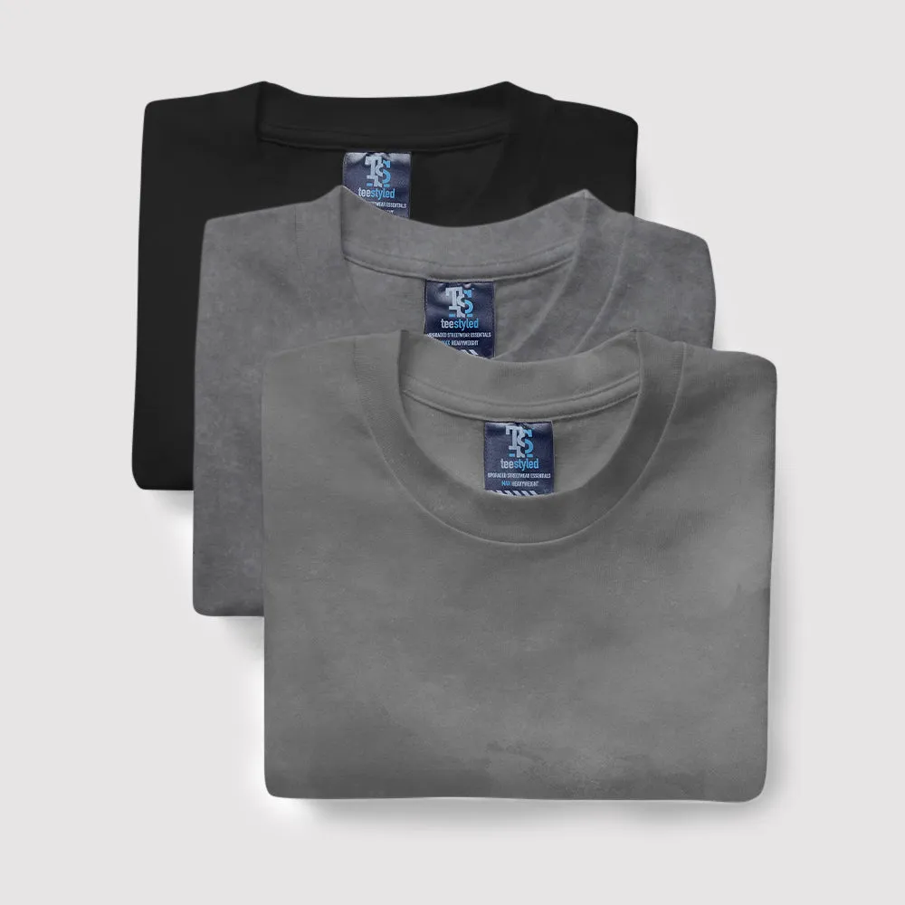 3-PACK | 9 OZ. MAX WEIGHT T-SHIRTS