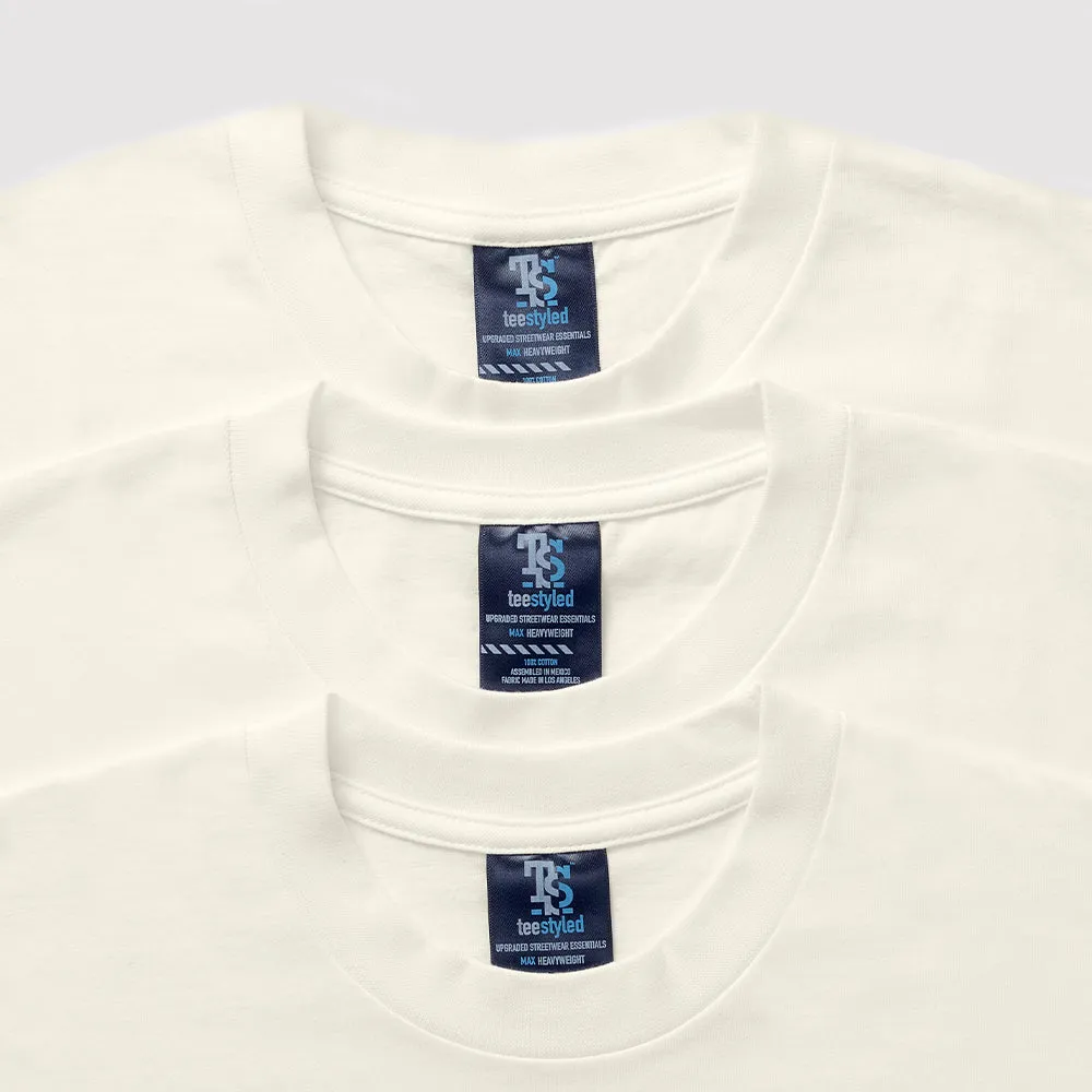 3-PACK | 9 OZ. MAX WEIGHT T-SHIRTS