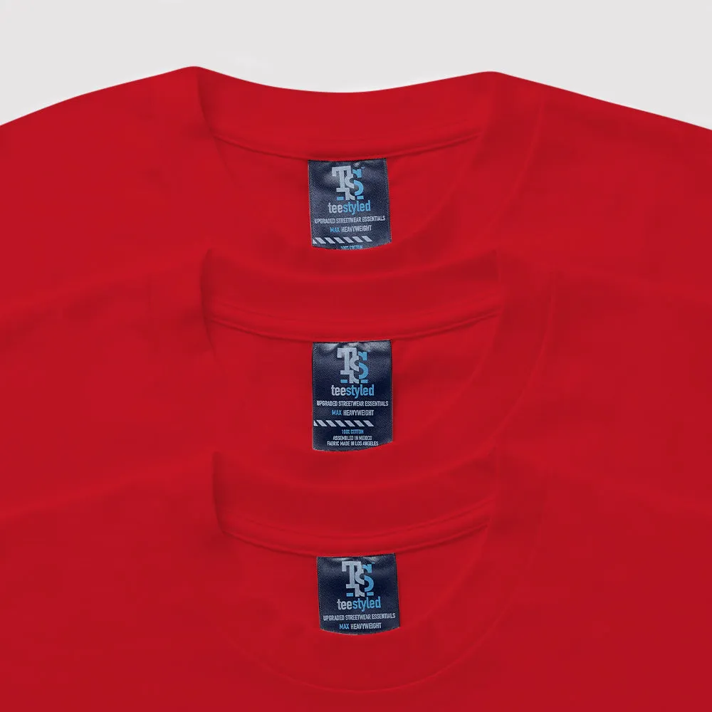 3-PACK | 9 OZ. MAX WEIGHT T-SHIRTS