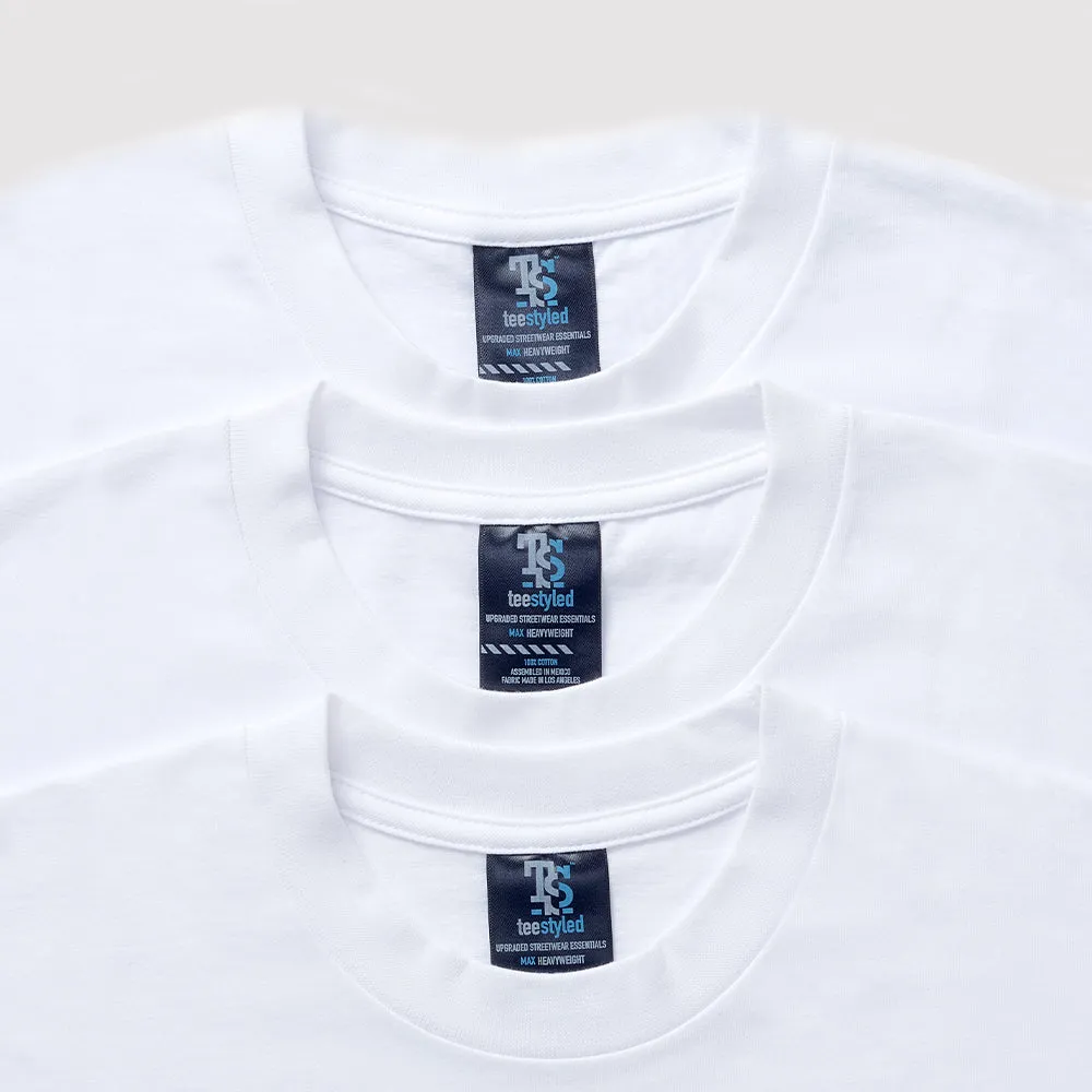 3-PACK | 9 OZ. MAX WEIGHT T-SHIRTS