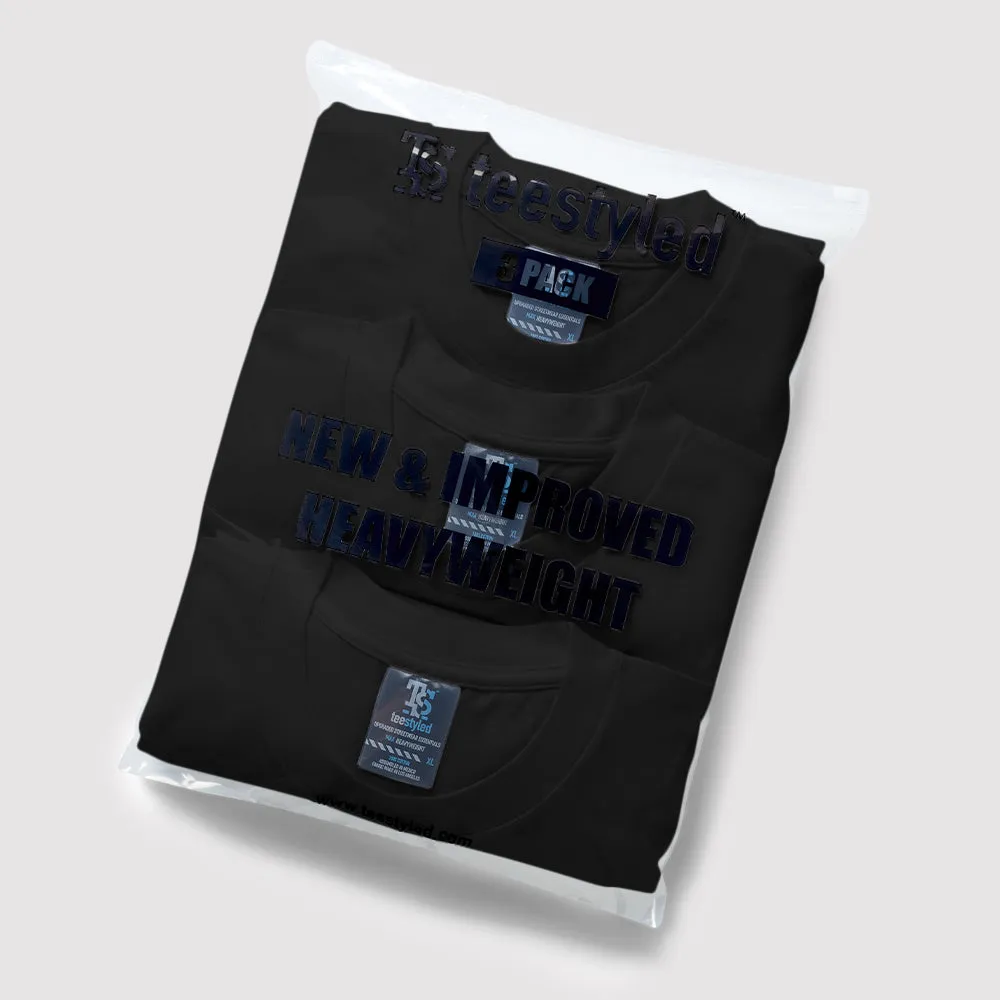 3-PACK | 9 OZ. MAX WEIGHT T-SHIRTS