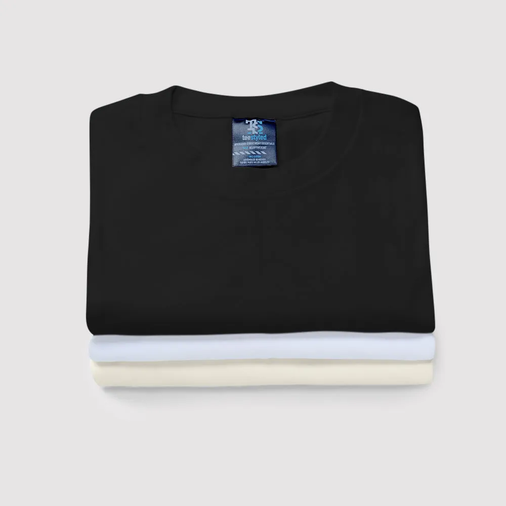 3-PACK | 9 OZ. MAX WEIGHT T-SHIRTS