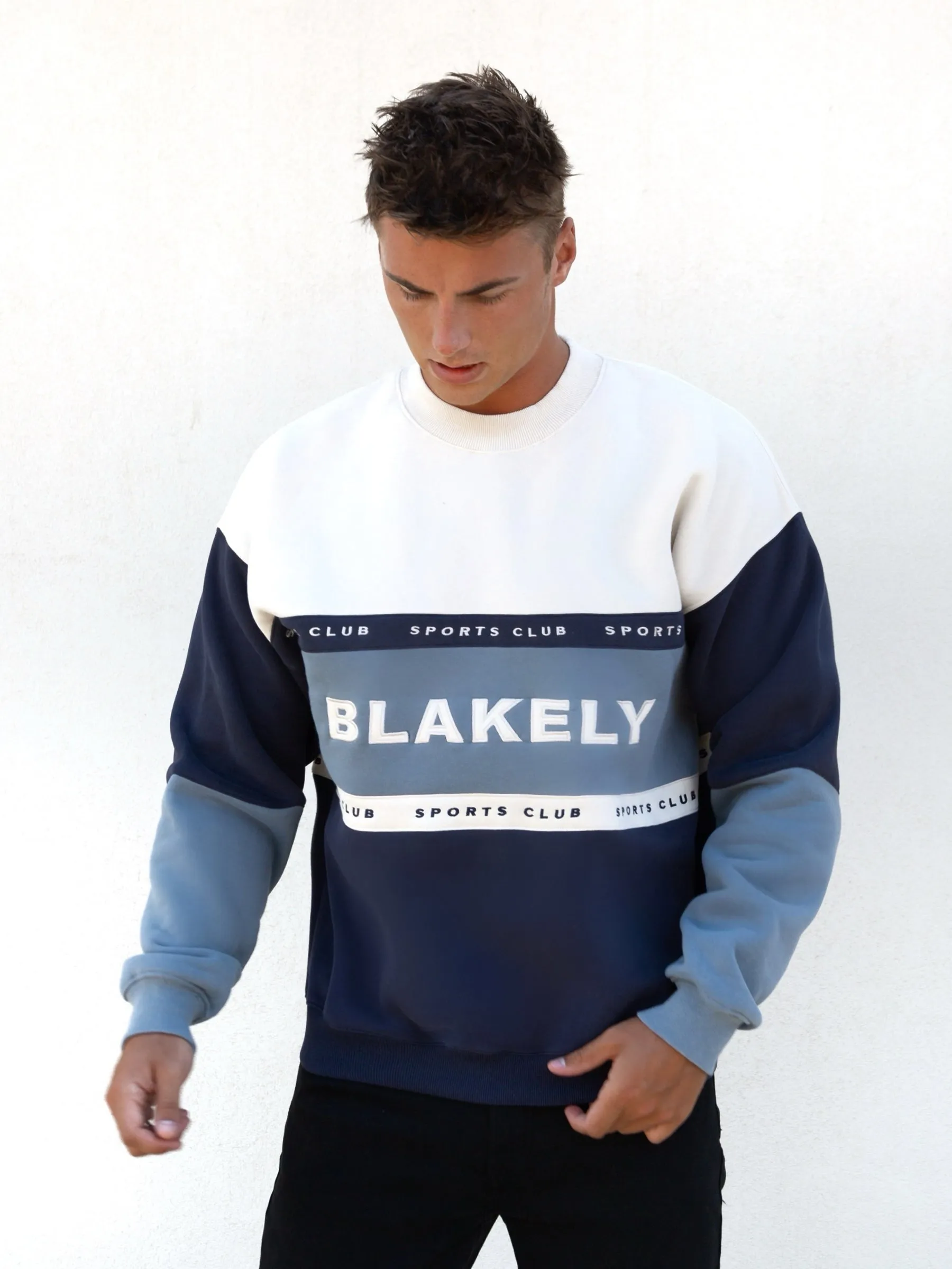 Alpine Relaxed Jumper - Light Blue