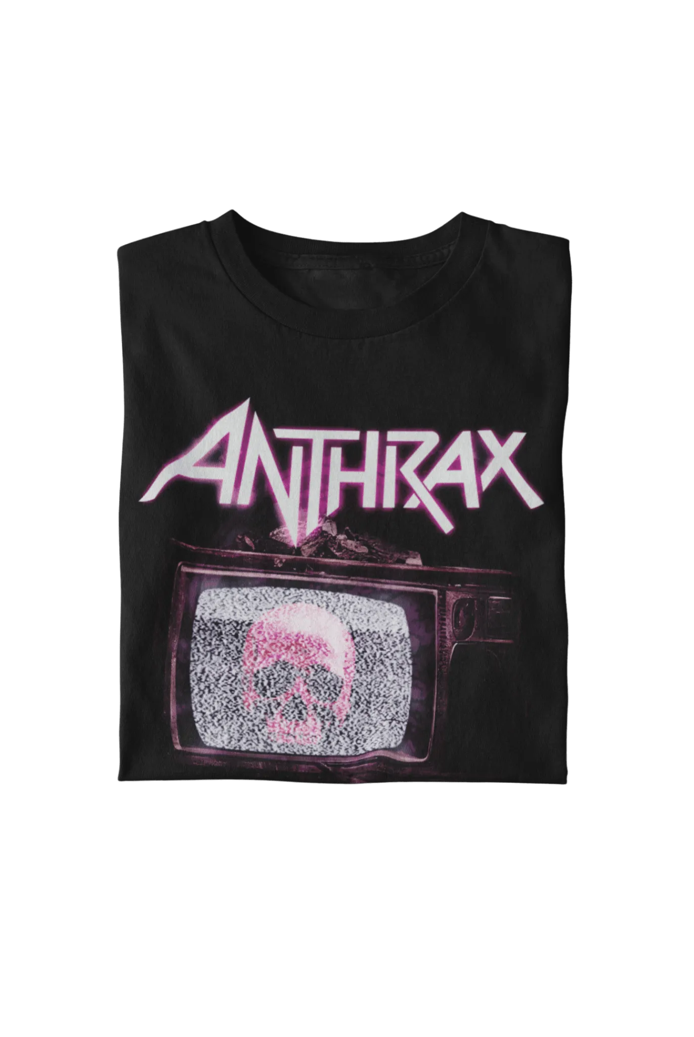 Anthrax - Skull TV T-Shirt