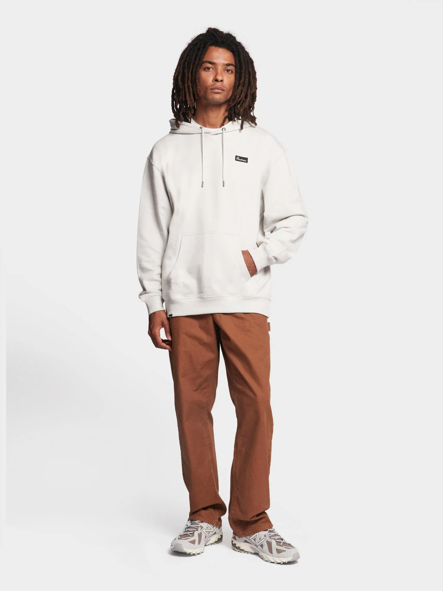 Badge Hoodie in Nimbus Cloud