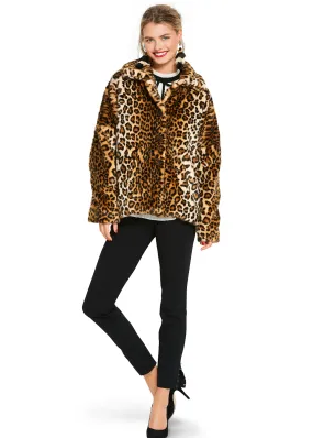 BD6359 Women's Fake Fur Coat pattern