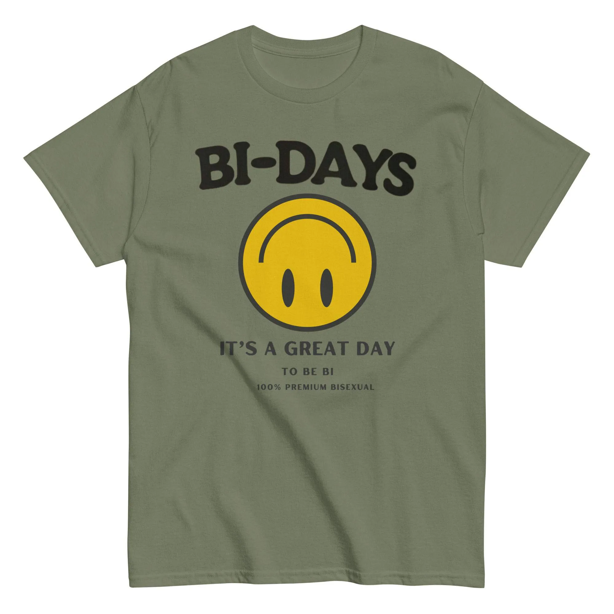 Bi Days Smiley classic tee