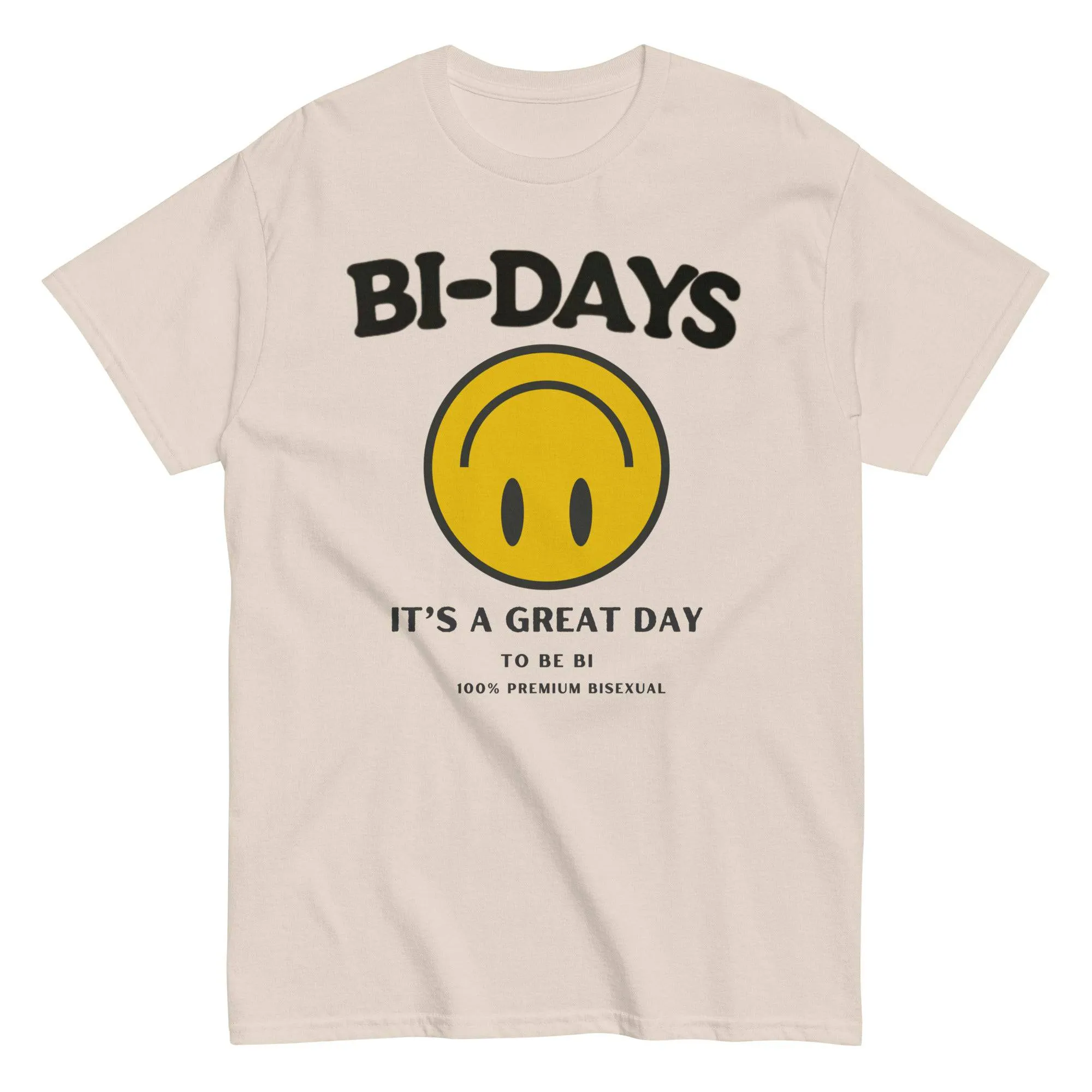 Bi Days Smiley classic tee