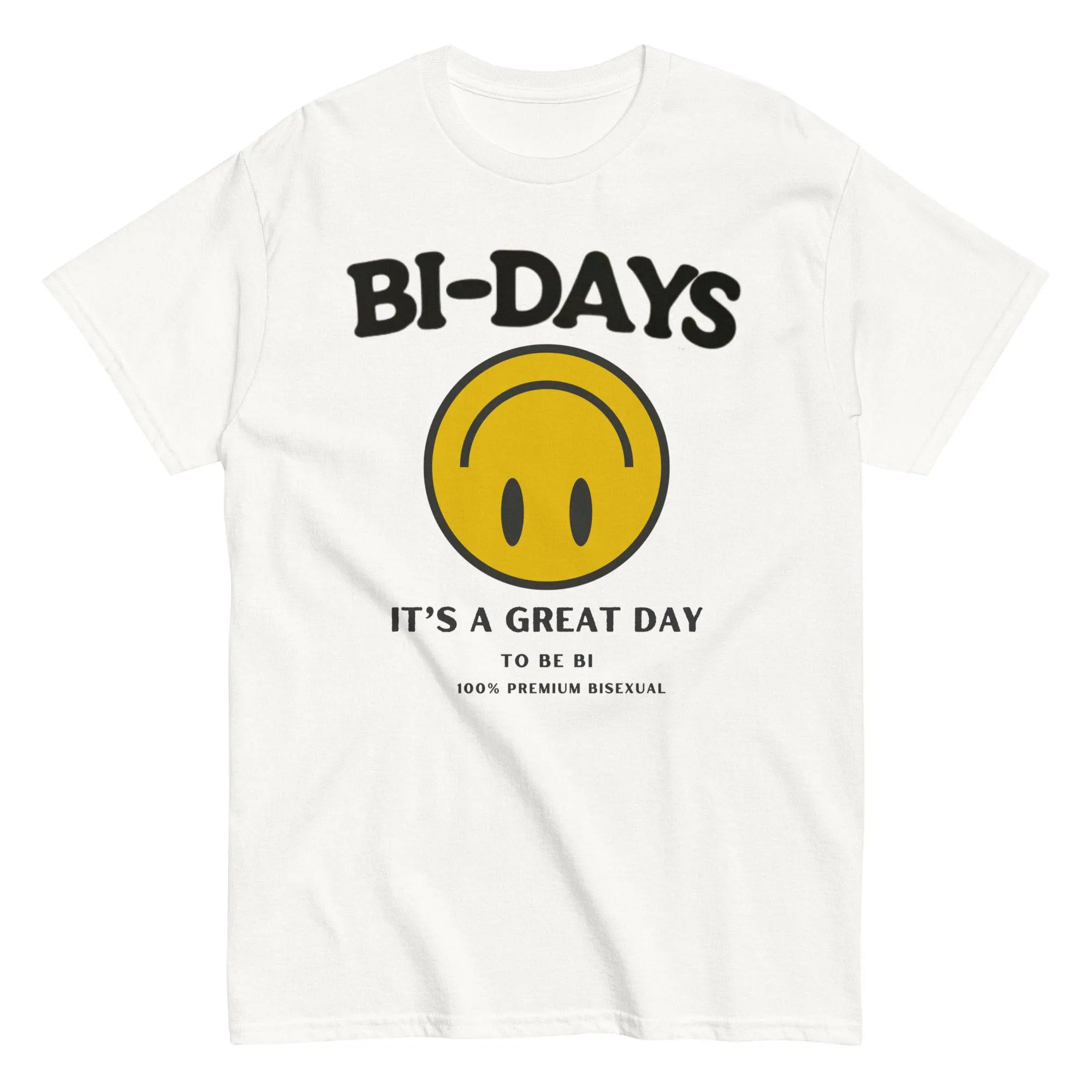 Bi Days Smiley classic tee