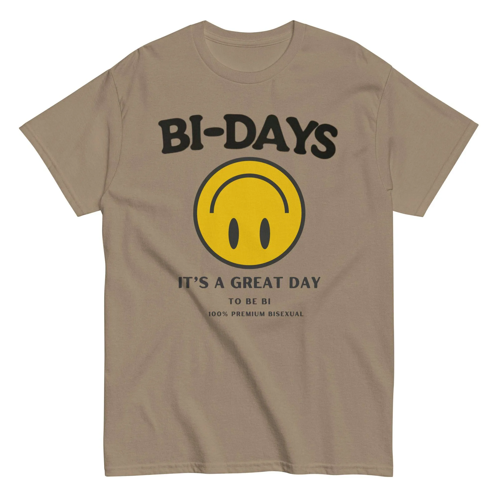 Bi Days Smiley classic tee