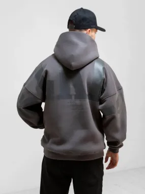 BLKLY Relaxed Hoodie - Charcoal