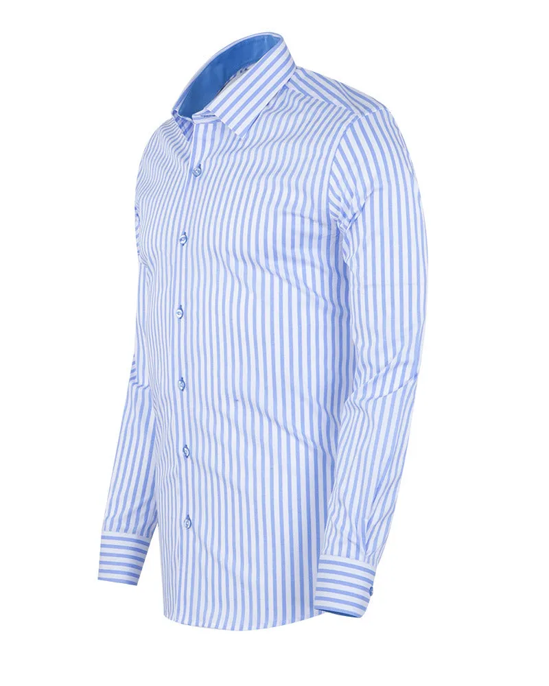 Blue Stripe Classic Men's Shirt