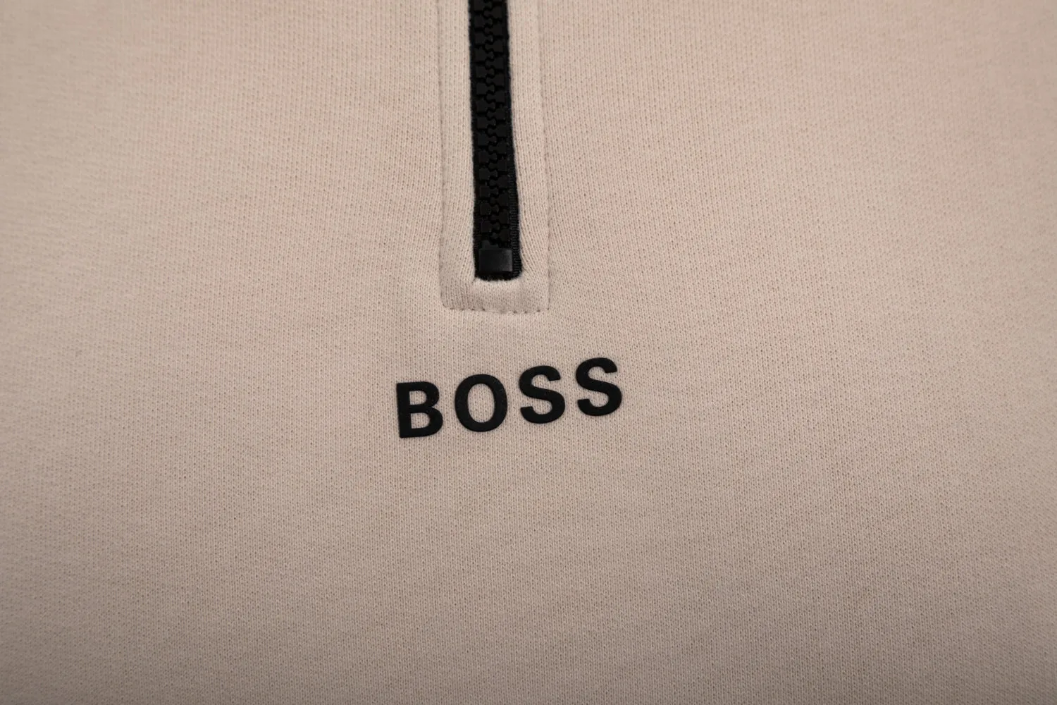 BOSS Zapper 1 Sweatshirt in Open White