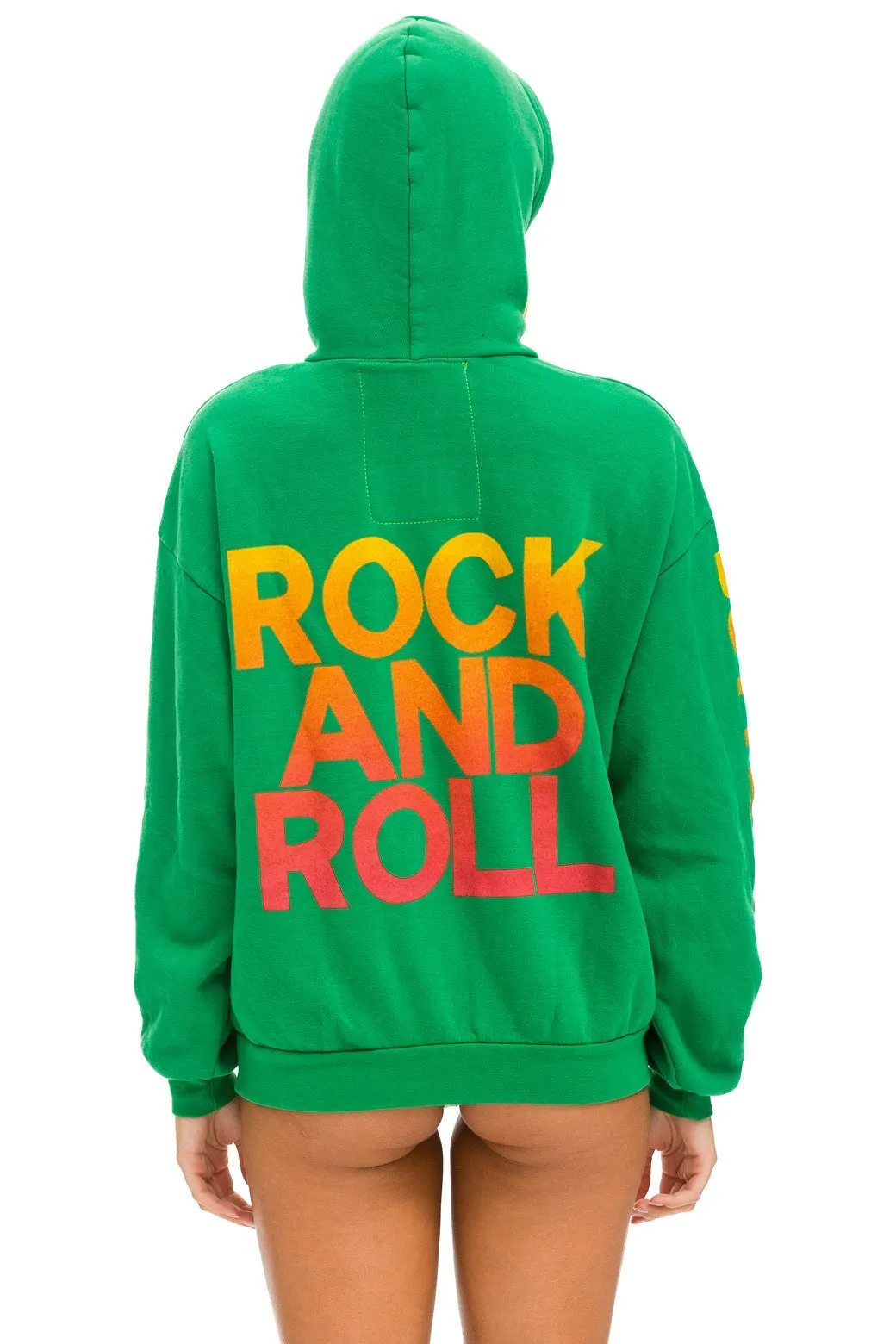 BOTTLEROCK 2024 RELAXED PULLOVER HOODIE - KELLY GREEN