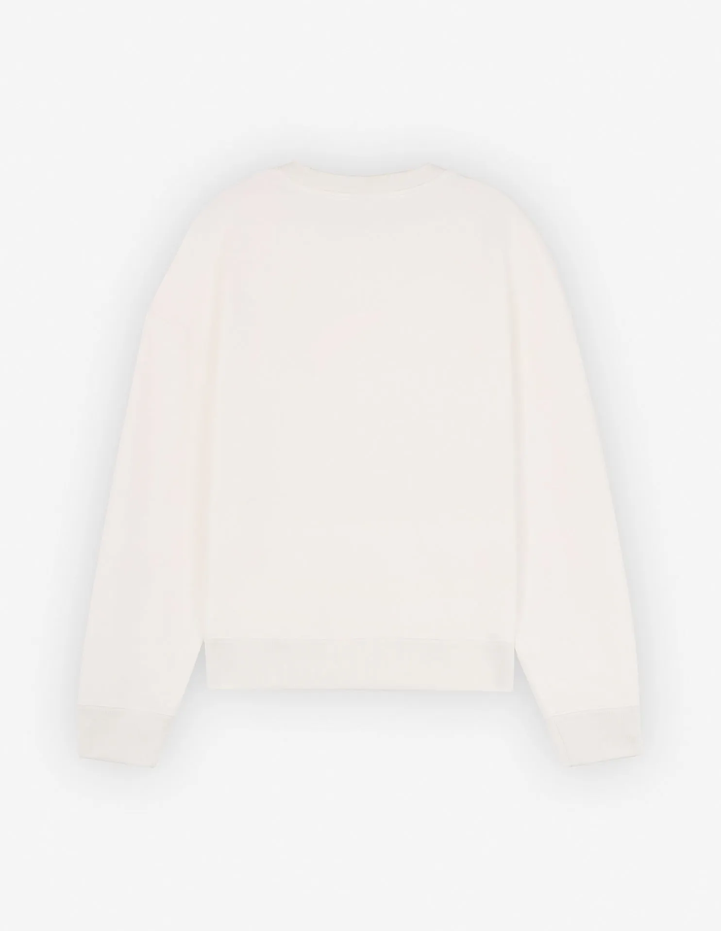 CAFÉ KITSUNÉ FOX RELAXED SWEATSHIRT TAPIOCA