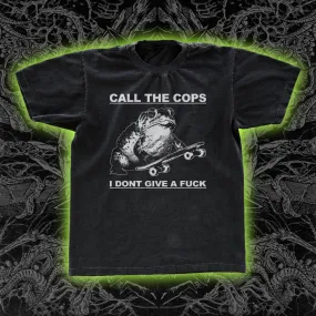 Call The Cops Frog Classic Tee