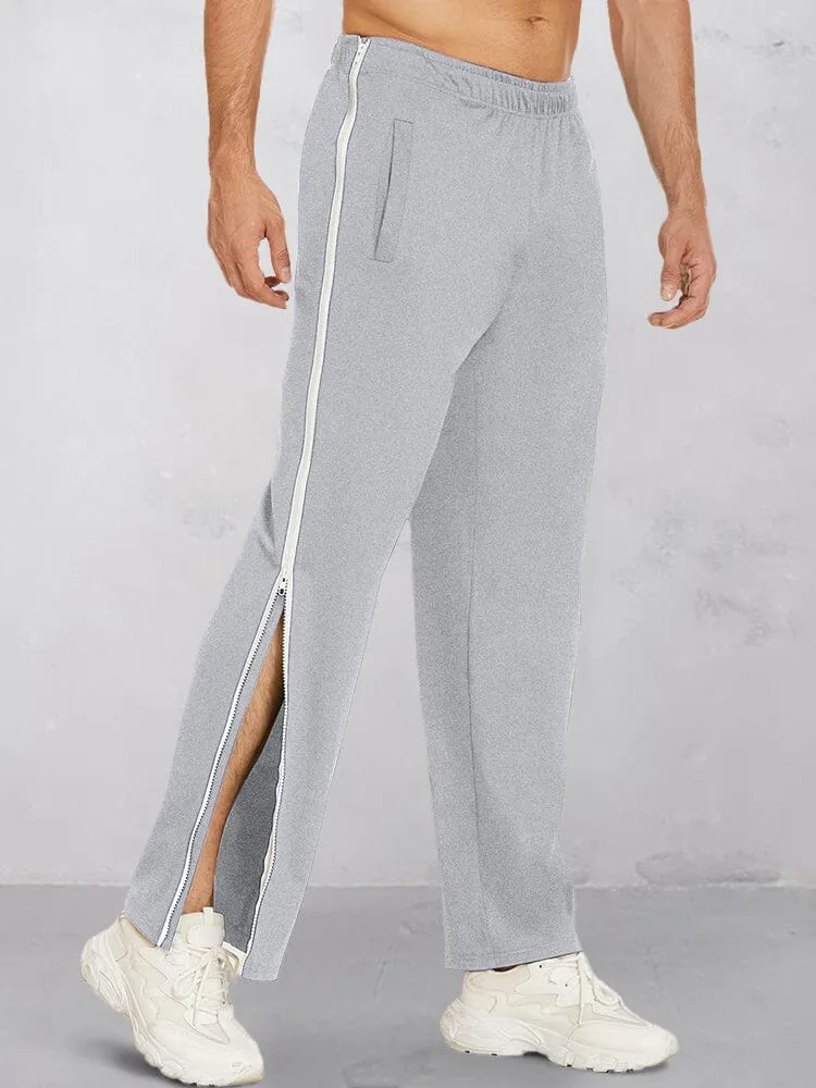 Cozy Dual Side Zippers Pants