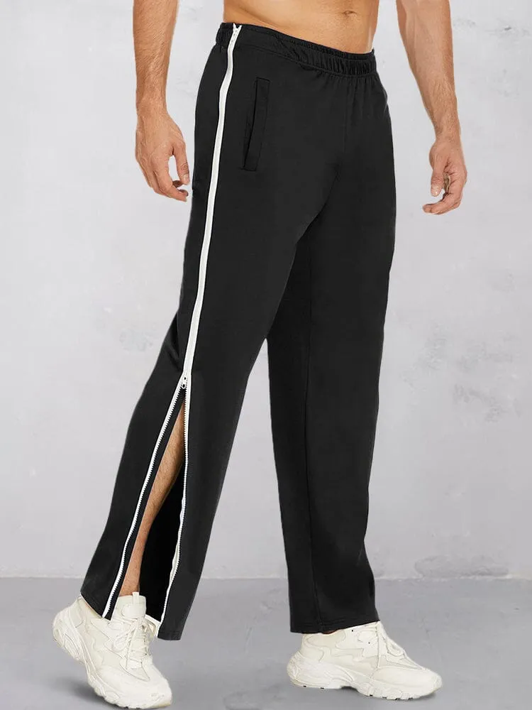 Cozy Dual Side Zippers Pants