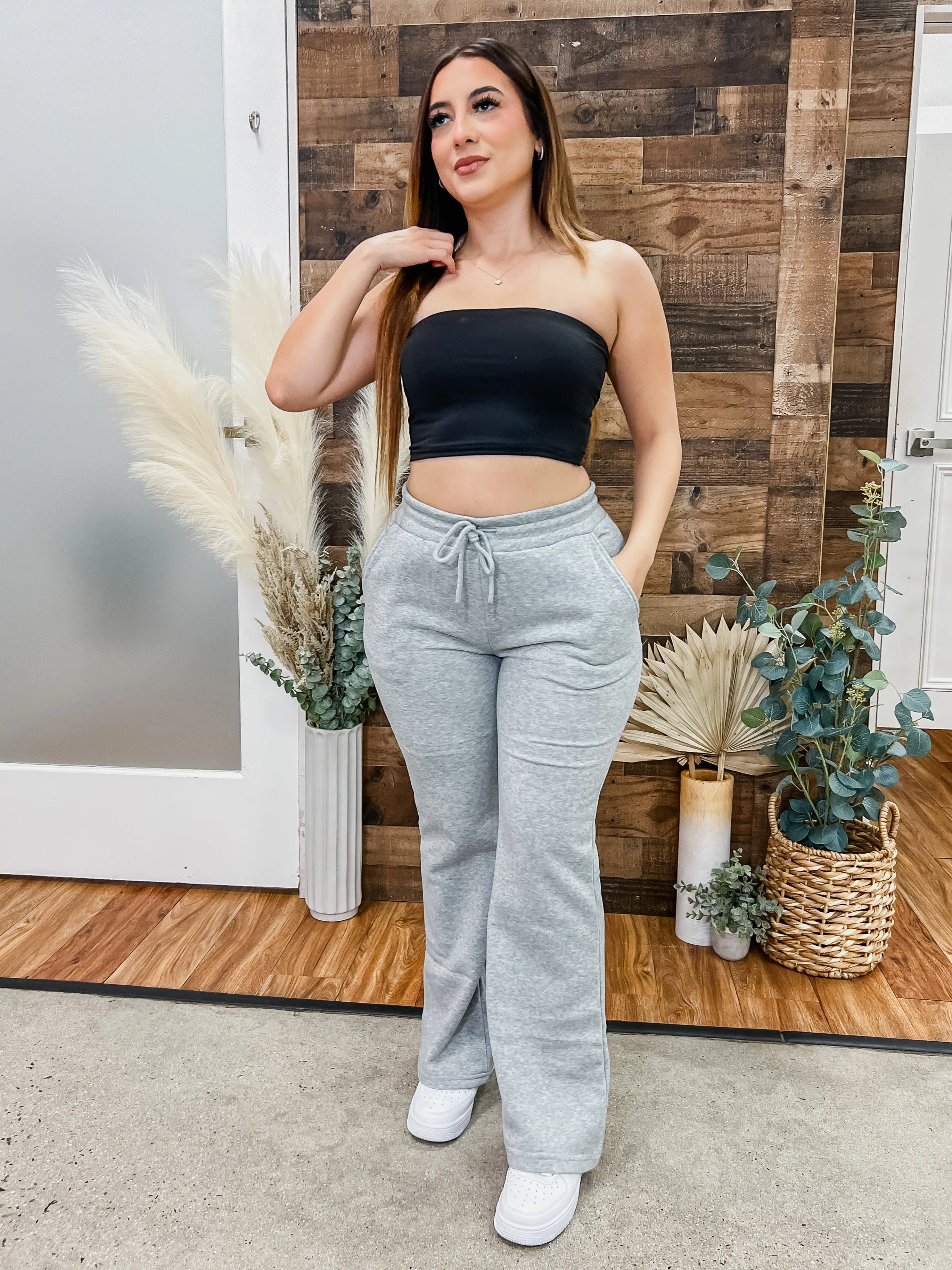 Cozy Lounge Flared Pants