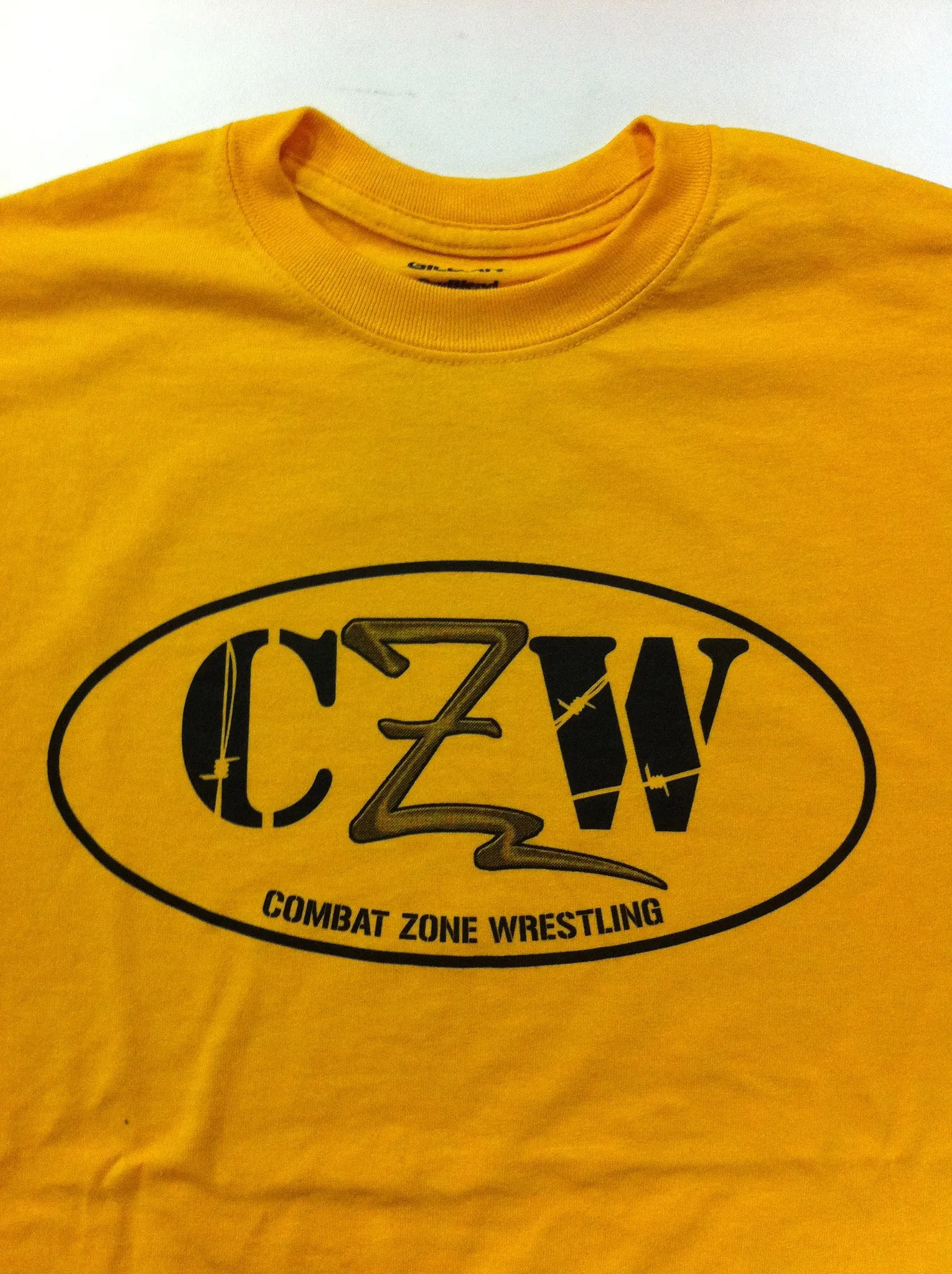 CZW Gold Logo T-Shirt