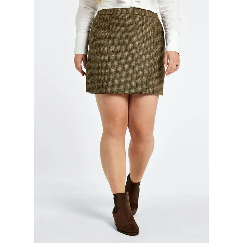 Dubarry Buckthorn Ladies Tweed Skirt - Heath