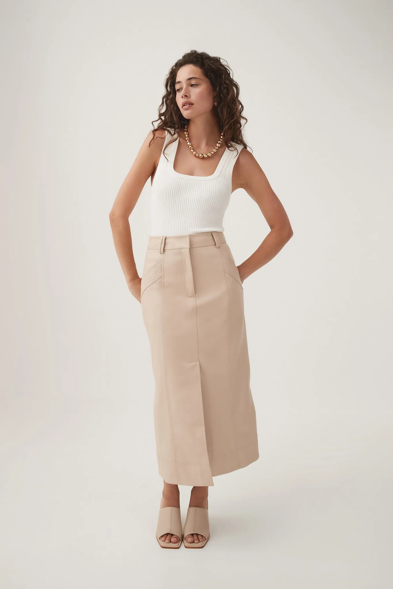 Flourisher Midi Skirt