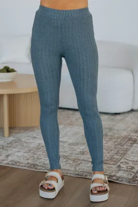 Get Cozy Leggings - Slate