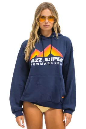 JAZZ ASPEN SNOWMASS 2024 PULLOVER HOODIE RELAXED - NAVY