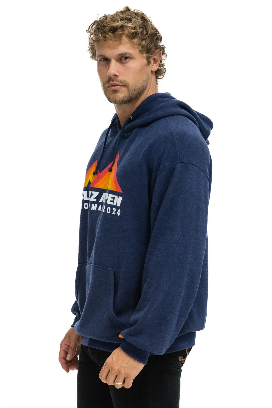 JAZZ ASPEN SNOWMASS 2024 PULLOVER HOODIE RELAXED - NAVY