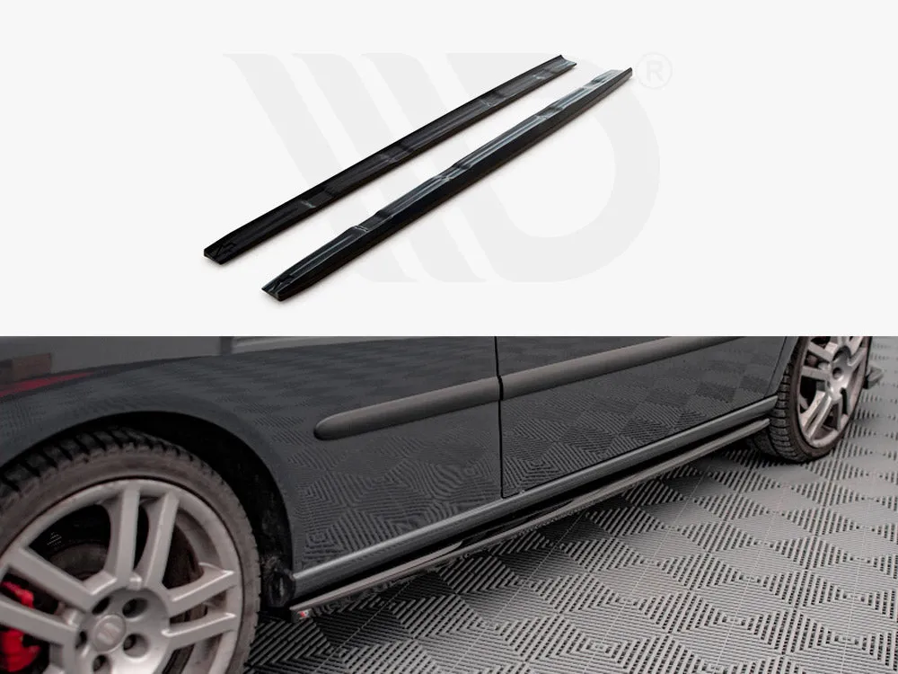 Maxton Design - SIDE SKIRTS DIFFUSERS SEAT IBIZA CUPRA MK3 (2004-2008)