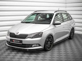 Maxton Design - SIDE SKIRTS DIFFUSERS SKODA FABIA MK3 (2014-2019)