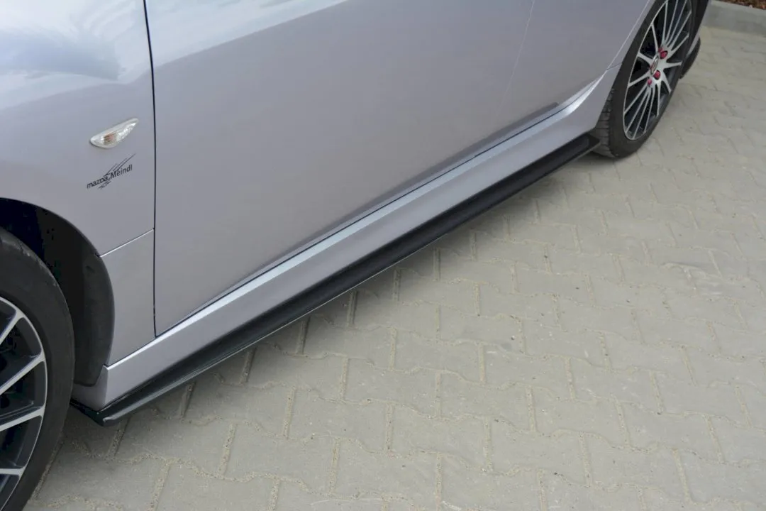 Maxton Design - SIDE SKIRTS SPLITTERS MAZDA 6 MK2 SPORT HATCH (GH-SERIES) PRE-FACELIFT (2008-2010)