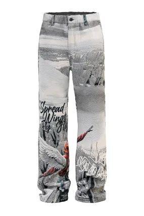 Men's Street Angel Tapestry Jacquard Pants