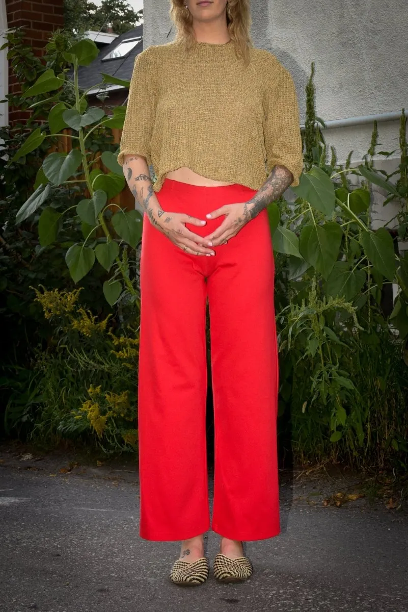 Mercedes Morin Flare Pants (Red)