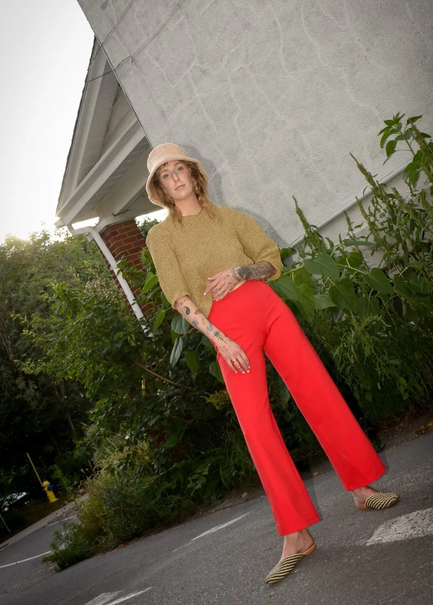 Mercedes Morin Flare Pants (Red)