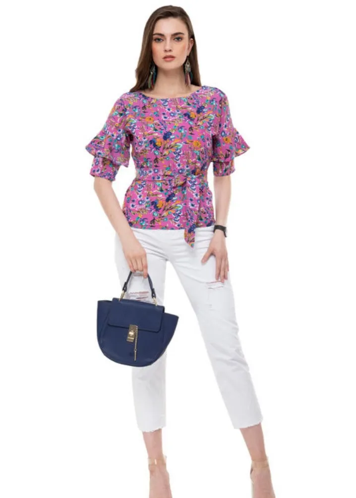 New Look Trendy Crepe Women's Tops