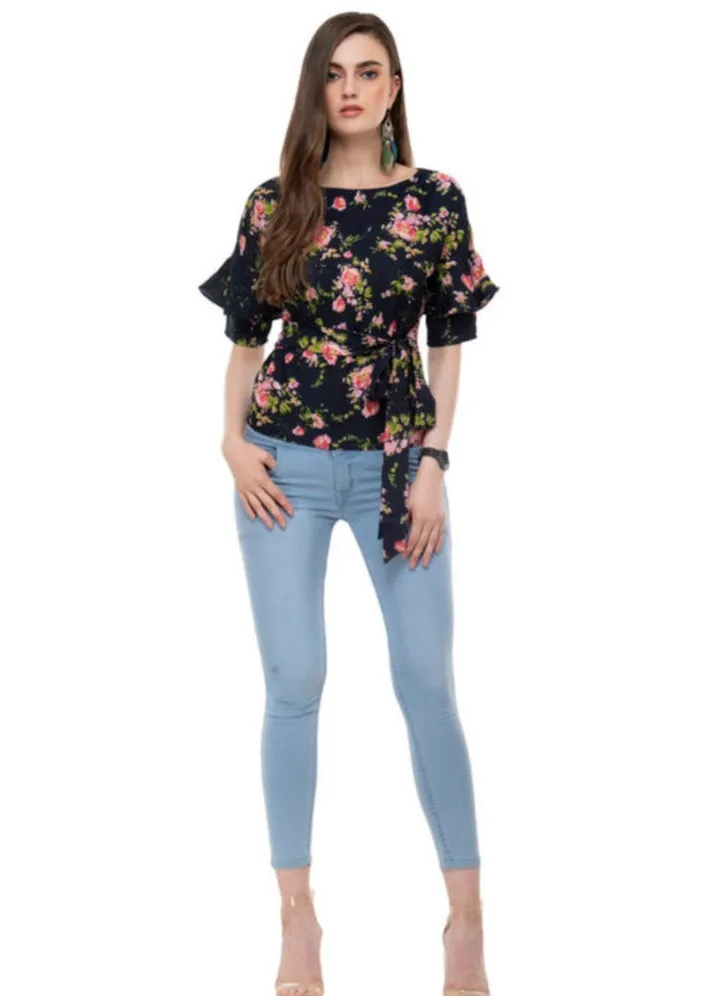 New Look Trendy Crepe Women's Tops