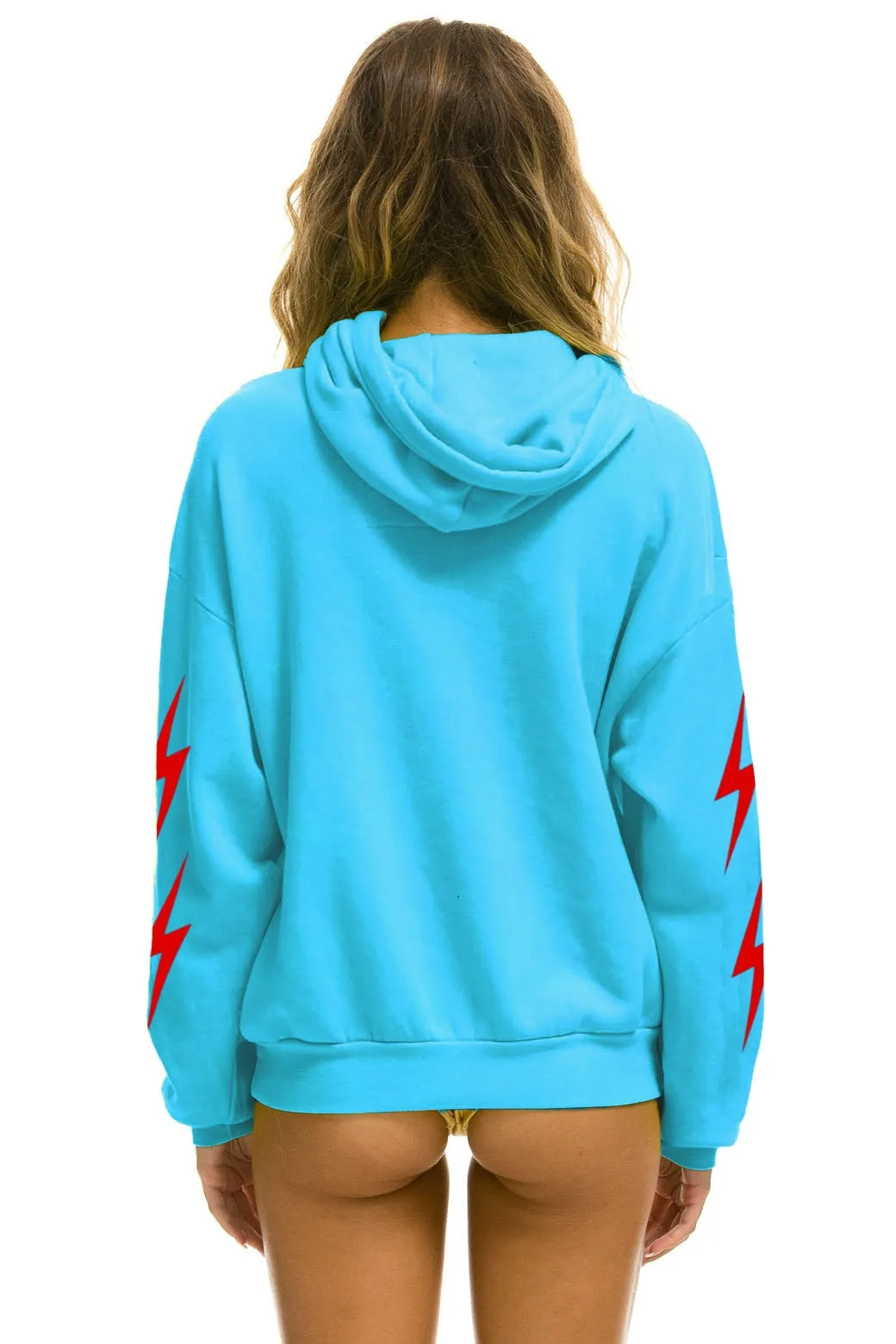 OUTSIDE LANDS 2024 RELAXED PULLOVER HOODIE - NEON BLUE