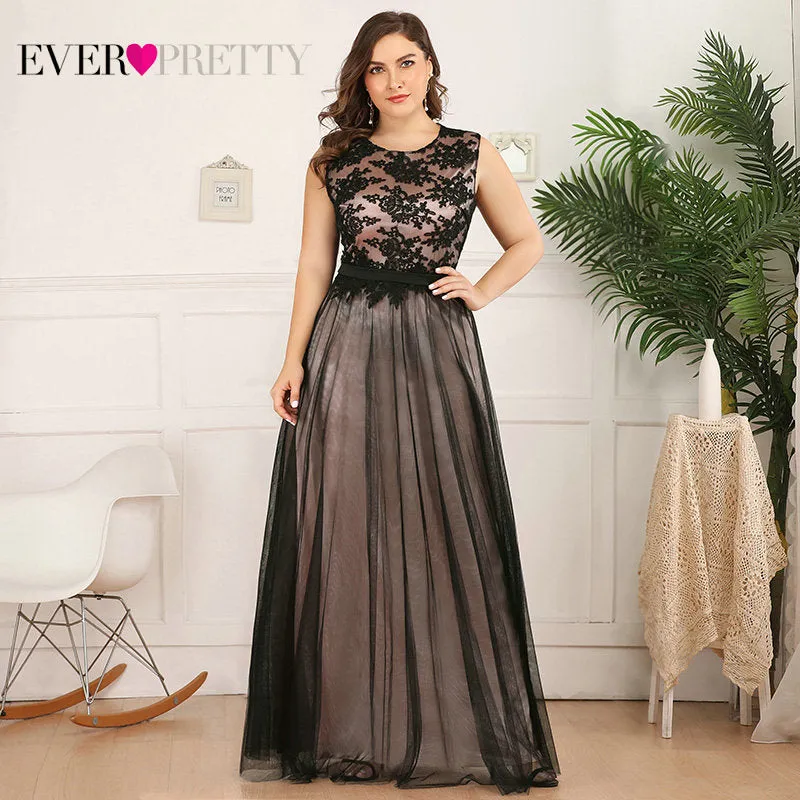 Plus Size Elegant Evening Dresses