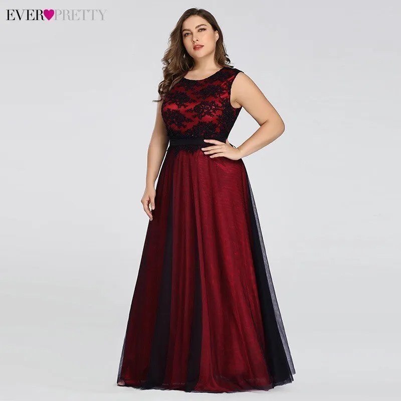 Plus Size Elegant Evening Dresses