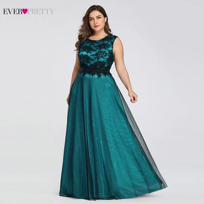 Plus Size Elegant Evening Dresses