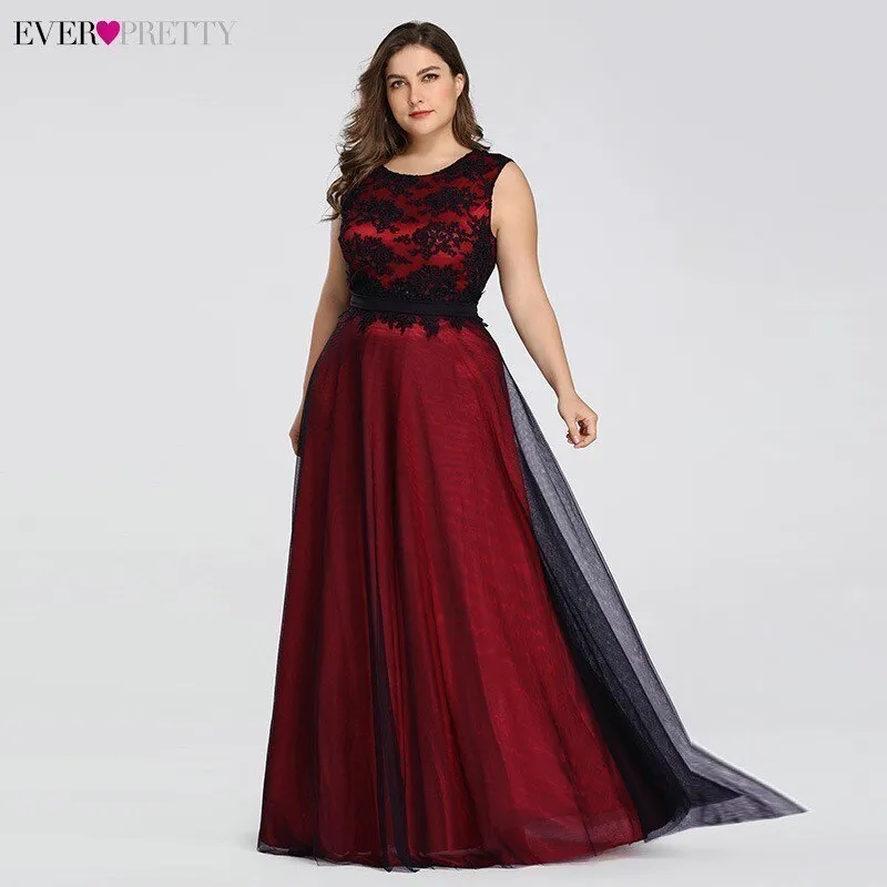 Plus Size Elegant Evening Dresses