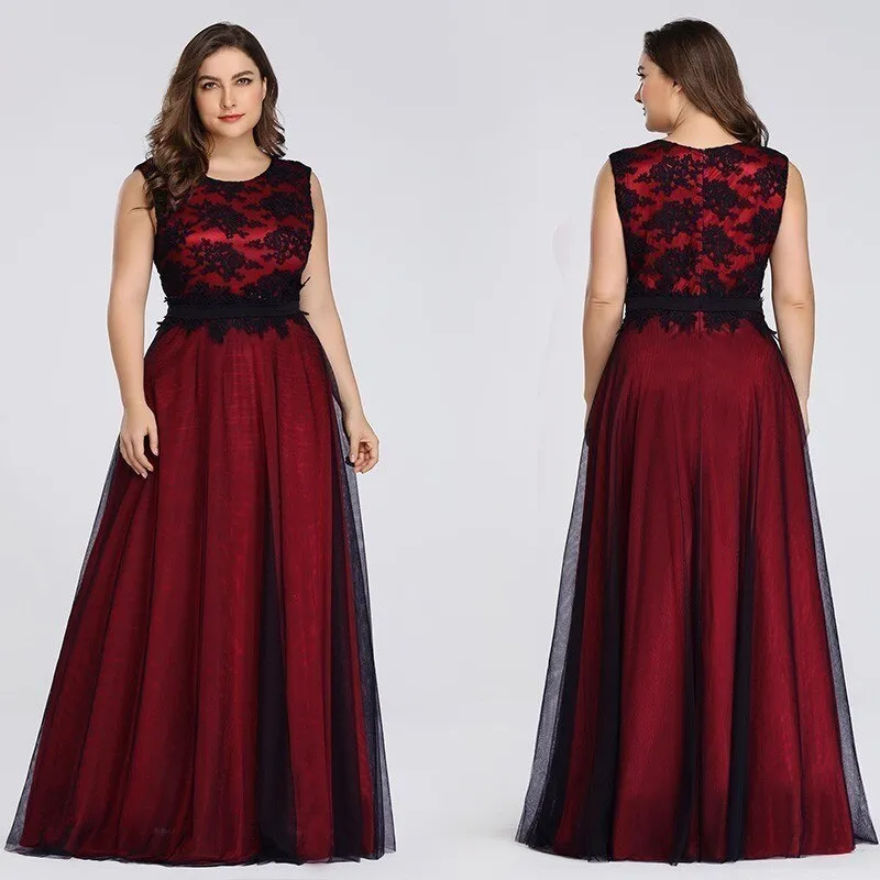 Plus Size Elegant Evening Dresses