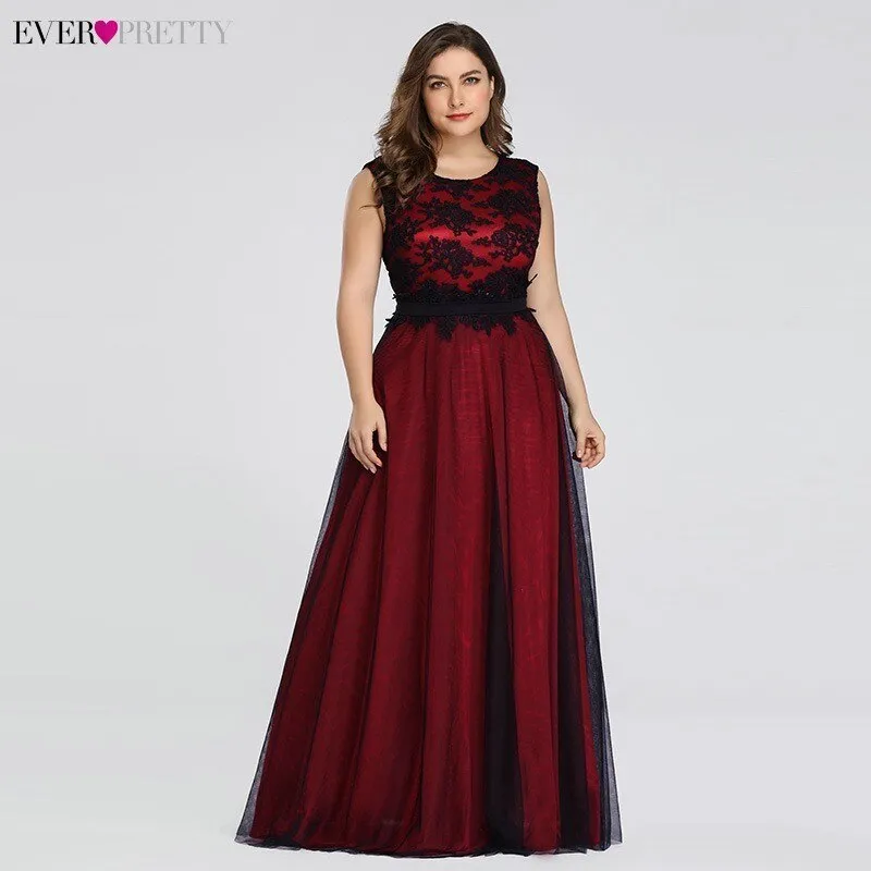 Plus Size Elegant Evening Dresses