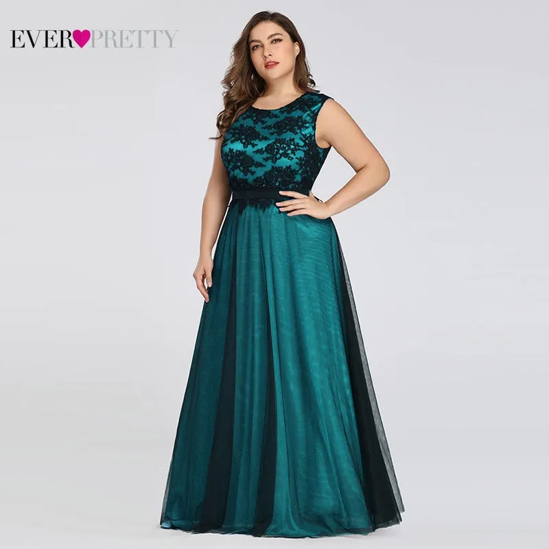 Plus Size Elegant Evening Dresses