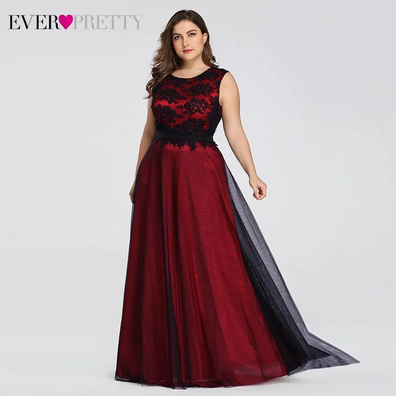 Plus Size Elegant Evening Dresses