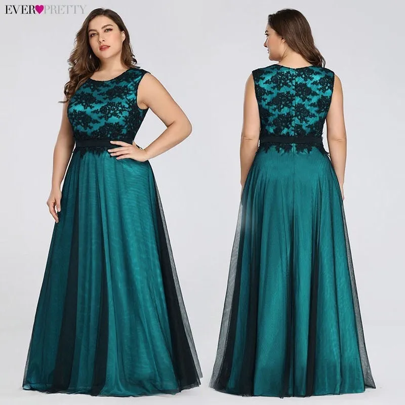 Plus Size Elegant Evening Dresses